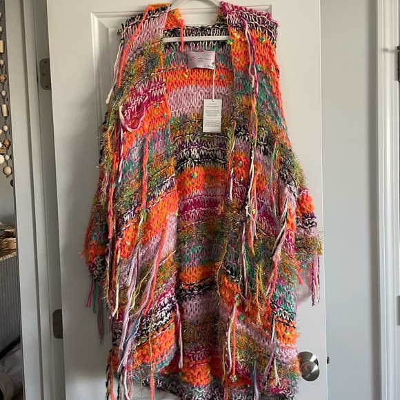 Free People “Nothing But Fringe Jacket” x E With Love Handmade - Picture 2 of 8